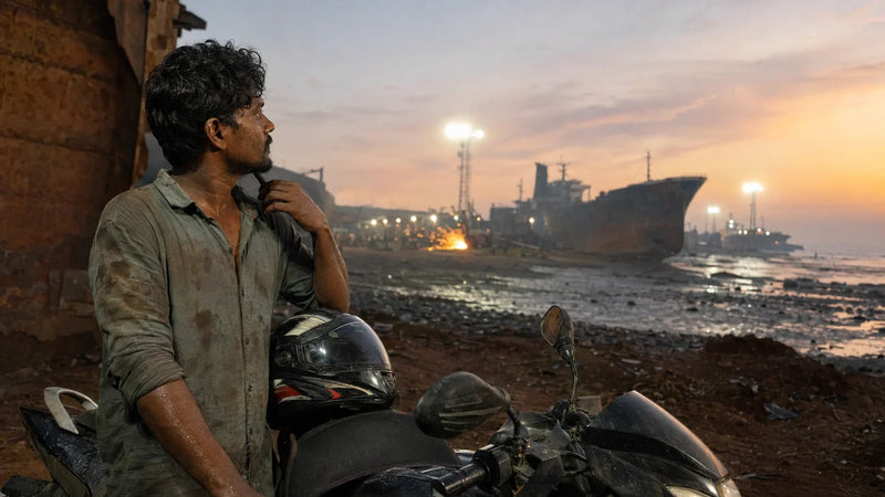 Helmet Cleaner Bhavnagar: What Alang's Riders Really Need