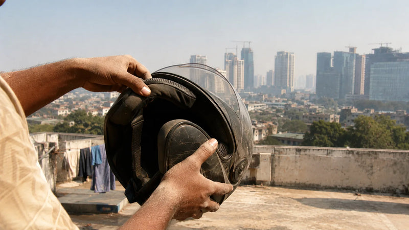 Helmet Deodorant Spray Pune: Dust, Heat, Then Monsoon