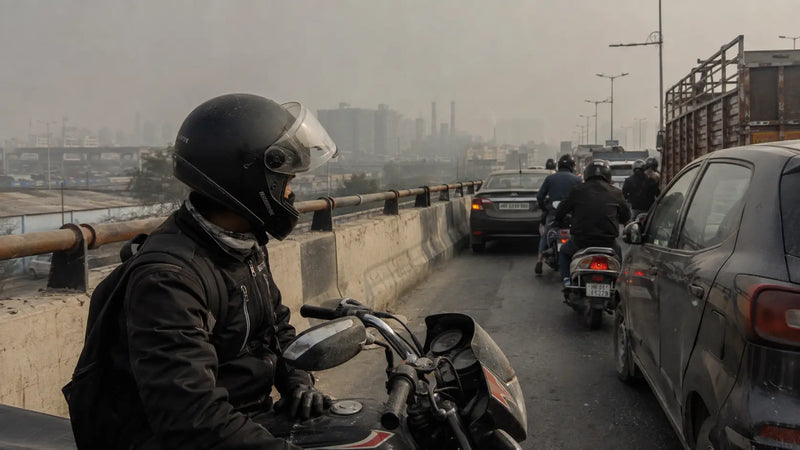 Helmet Cleaner Faridabad: Smog, Sweat, and What Works