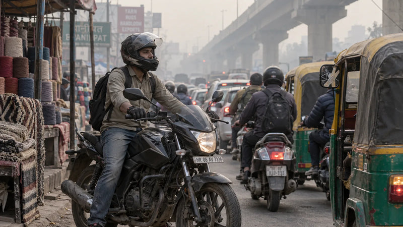 Helmet Cleaner Panipat: What GT Road Traffic Does to It