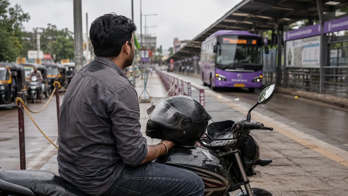 Helmet Cleaner Hubli-Dharwad: The Twin-City Commute Test