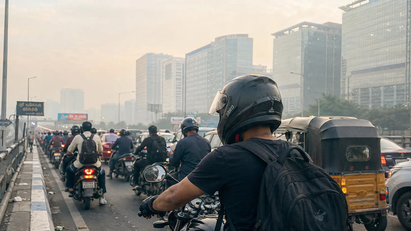 Helmet Deodorant Spray Chennai: Why OMR Traffic Wrecks It