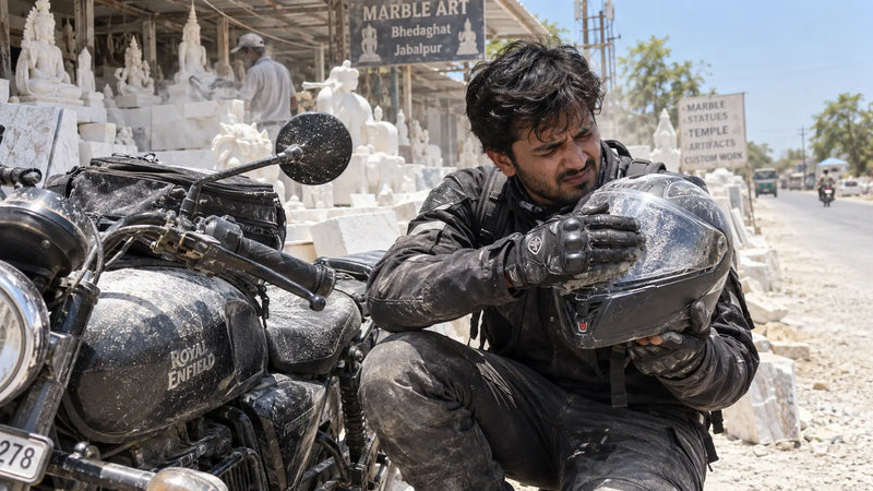 Helmet Cleaner Jabalpur: Dry Heat to Monsoon Humidity