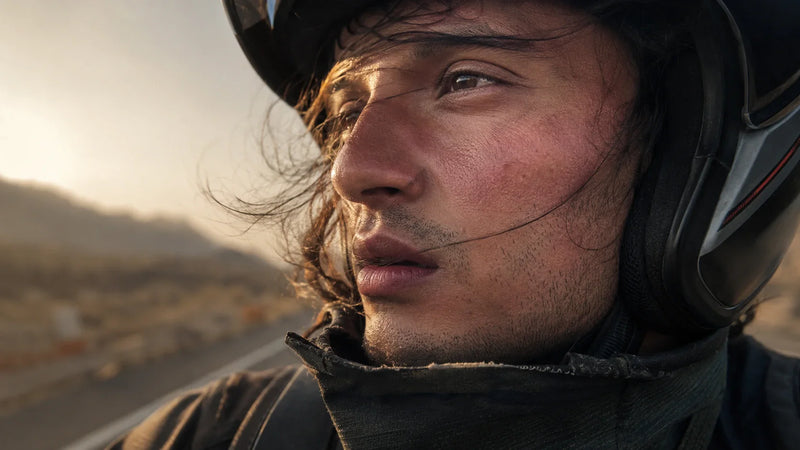 Windburn Face: Why Wind and Sun Team Up on Motorcycle Rides