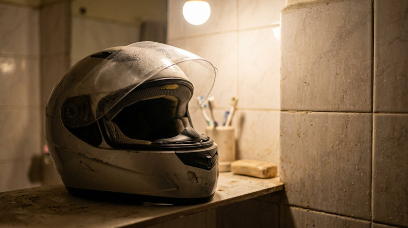 Why Your Motorcycle Helmet Smells and How to Fix It For Good