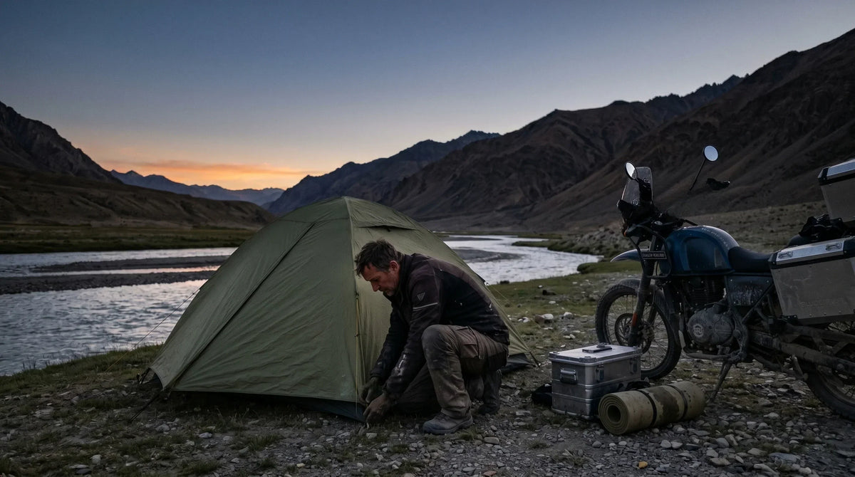 Motorcycle Camping in India: The Beginner's Hygiene Guide