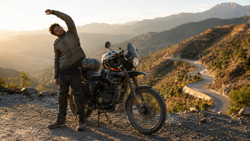 How Bikers Stay Fit and Healthy on Long Tours