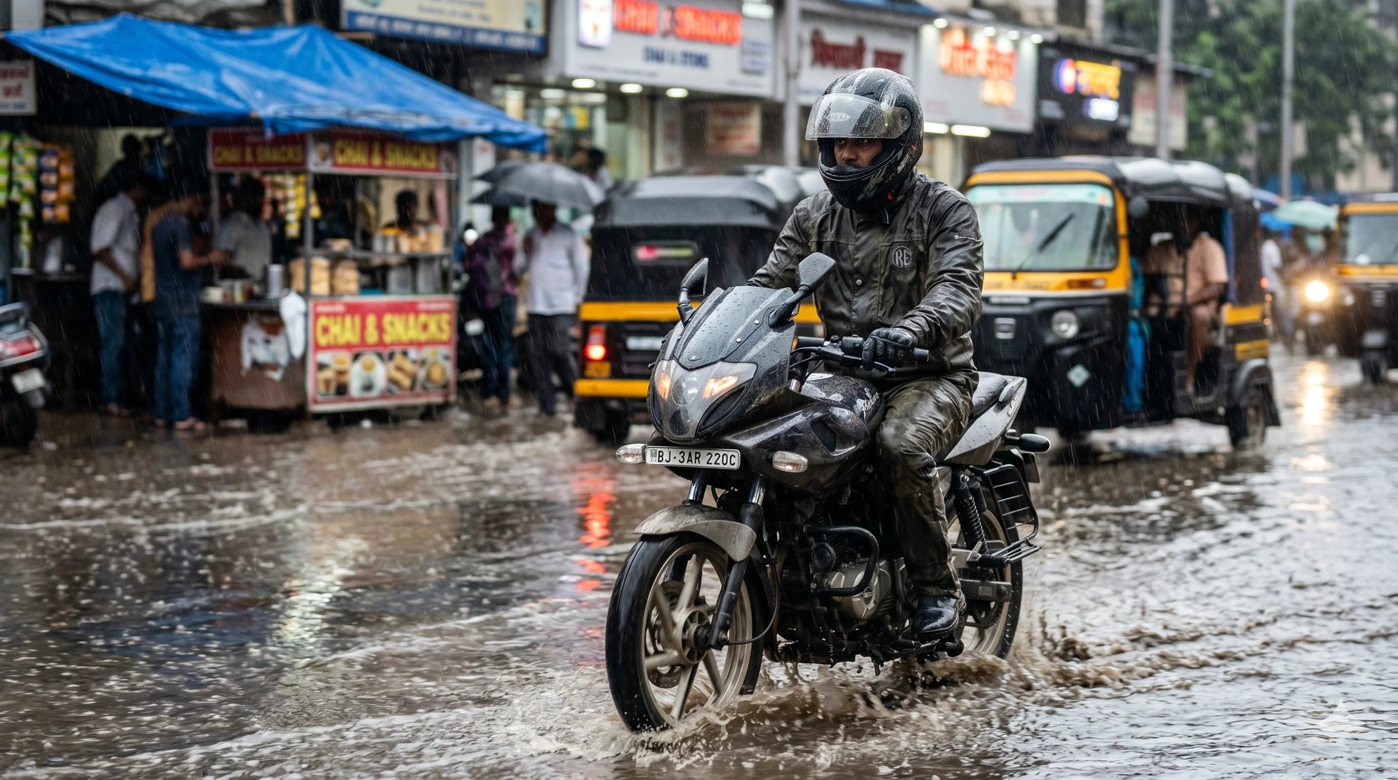 Monsoon Motorcycle Riding Tips: Safe, Dry & Odour-Free